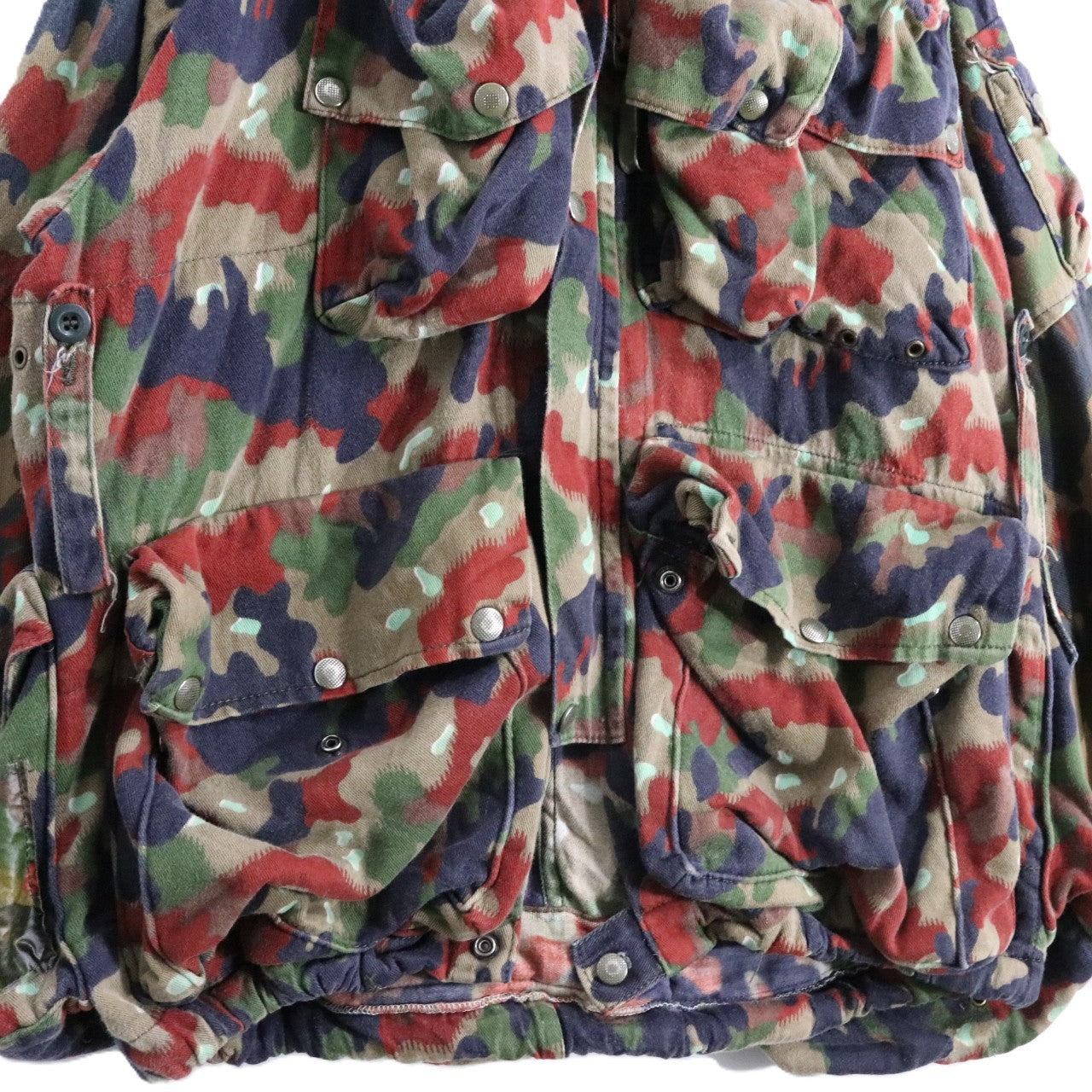 スイス軍 MILITARY M-60 マウンテンジャケット アルペンカモフラージュ 軍放出品