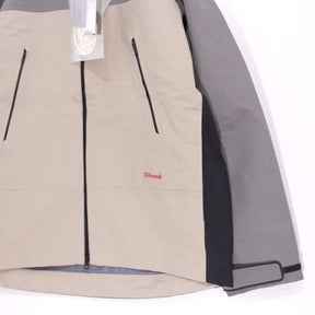 JJJJound × DESCENTE ALLTERRAIN 25AW | HARD SHELL JACKET "Beige / Gray" (DU5FWBJ1MB)