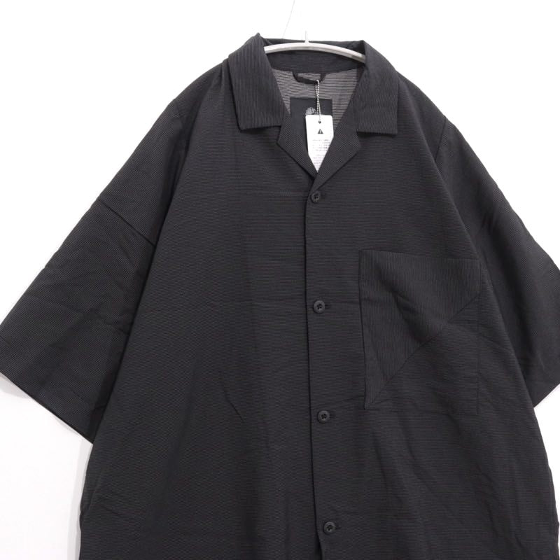 TEATORA | CAMBRIAN SHIRT S/S "GRID Black" (TT-CB-SHT-SS-GG)