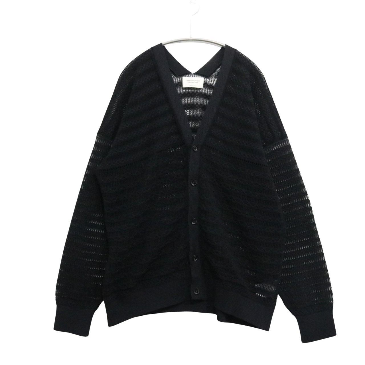 beautiful people(ビューティフルピープル) afrcian coil lace knitted cardigan