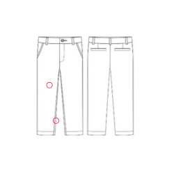 TEATORA | WALLET PANTS HOTEL PACKABLE HORIZON "NAVY" (tt-004H-PH)