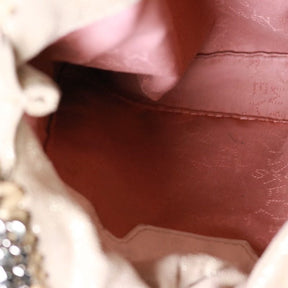 STELLA McCARTNEY 16AW | Falabella Tiny Tote "Metallic Crack Beige" (391698)