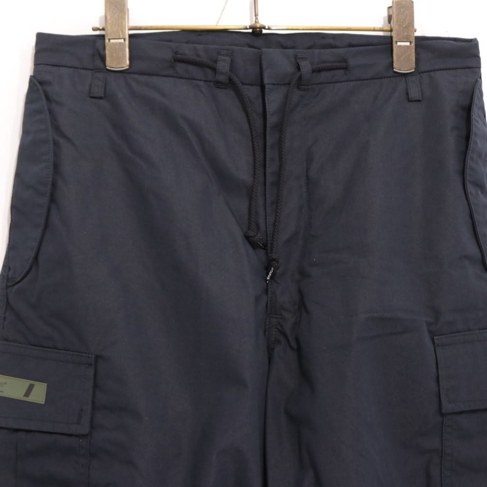 WTAPS 24AW | MILT0001 / TROUSERS / NYCO. WEATHER "Black" (242WVDT-PTM04)
