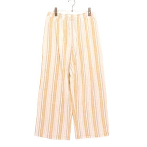mlle GABRIELLE | Wide Easy Pants "Yellow Stripe" (Made in India)