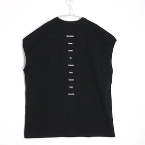 WTAPS 25SS | BC / TANK TOP / COTTON "Black" (251ATDT-CSM30)