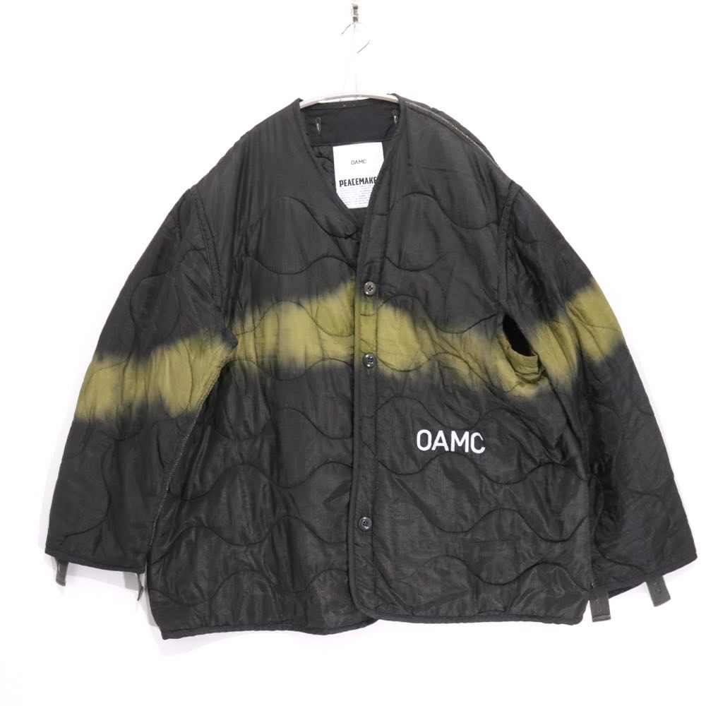 OAMC | PROVOKE PEACEMAKER Liner Jacket "Black / Green" (OAYR424685)