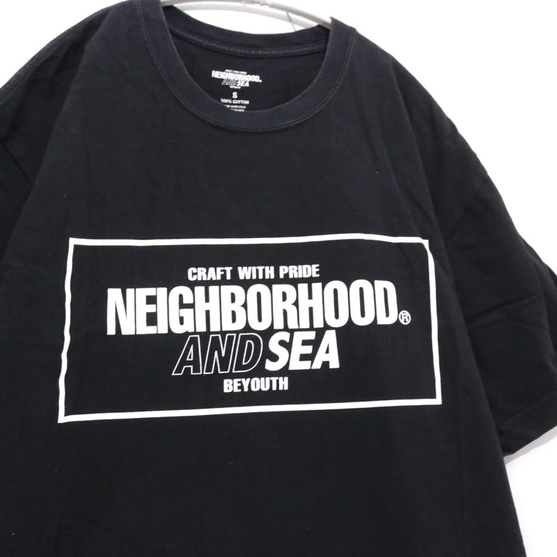 NEIGHBORHOOD 21SS | WIND AND SEA NHWDS-2 / C-TEE . SS "Black" (211ELWSN-STM02S)