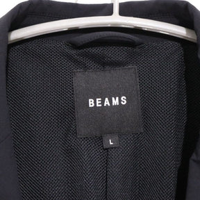 BEAMS | Nylon Mesh-Lined Oversized Jacket "Black"(11-16-1309-803)