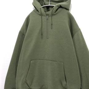 DAIWA PIER39 22AW | TECH HALF ZIP SWEAT SHIRTS "Olive Green" (BE-51022W)