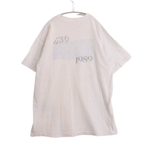 80s FRUIT OF THE LOOM フルーツオブザルーム GEORGE TO GEORGE 200 YEARS USA製 シングルステッチ