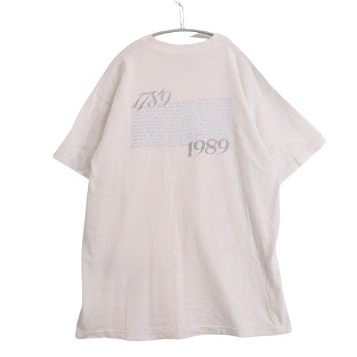 80s FRUIT OF THE LOOM フルーツオブザルーム GEORGE TO GEORGE 200 YEARS USA製 シングルステッチ