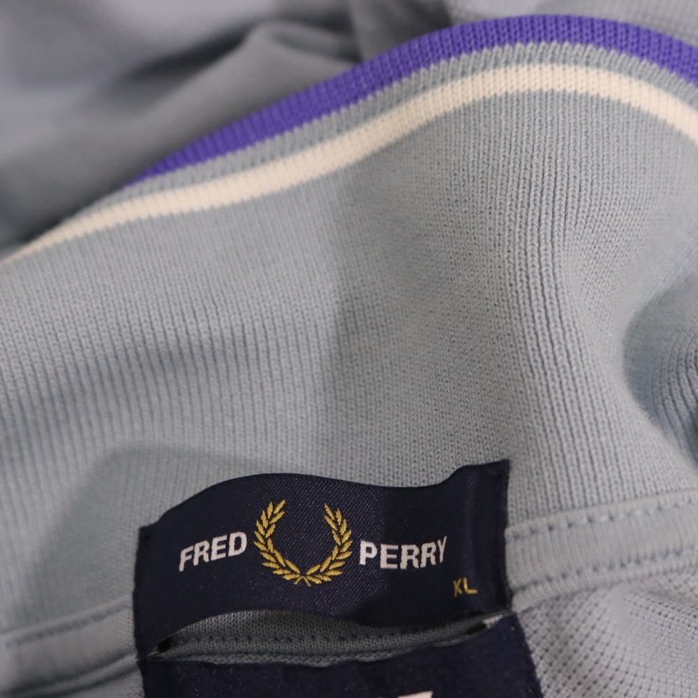 FRED PERRY x PALACE 25AW | Twin Tipped Polo Shirt "Dusty Blue"