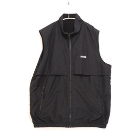 700fill | PORT AUTHORITY Reversible Vest "Black / Fleece & Nylon"