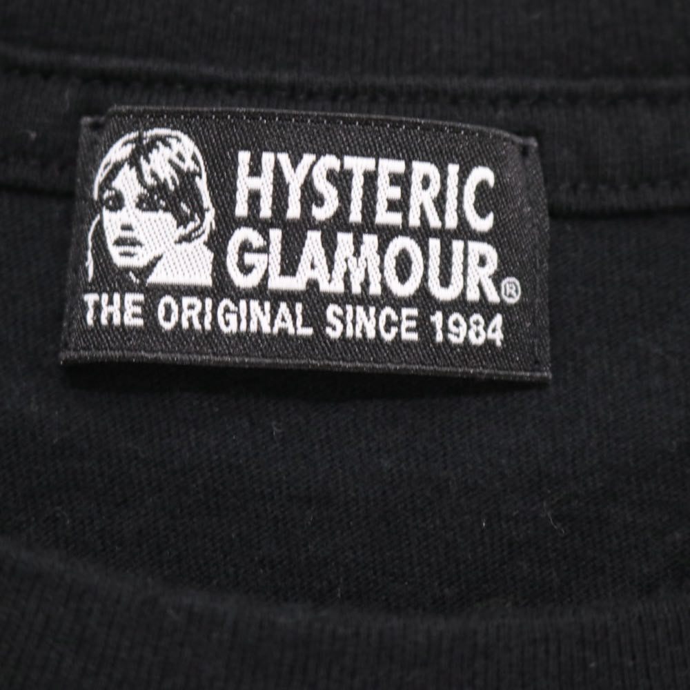 HYSTERIC GLAMOUR 20SS | "NEW YORK CITY LADIES CLUB" T-Shirt "Black" (01201CO06)
