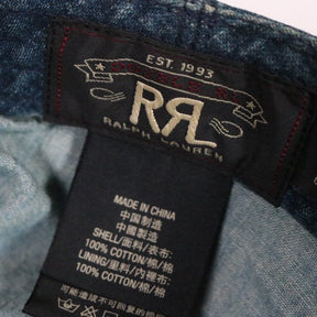 RRL | Indigo Denim Newsboy Cap "Indigo"