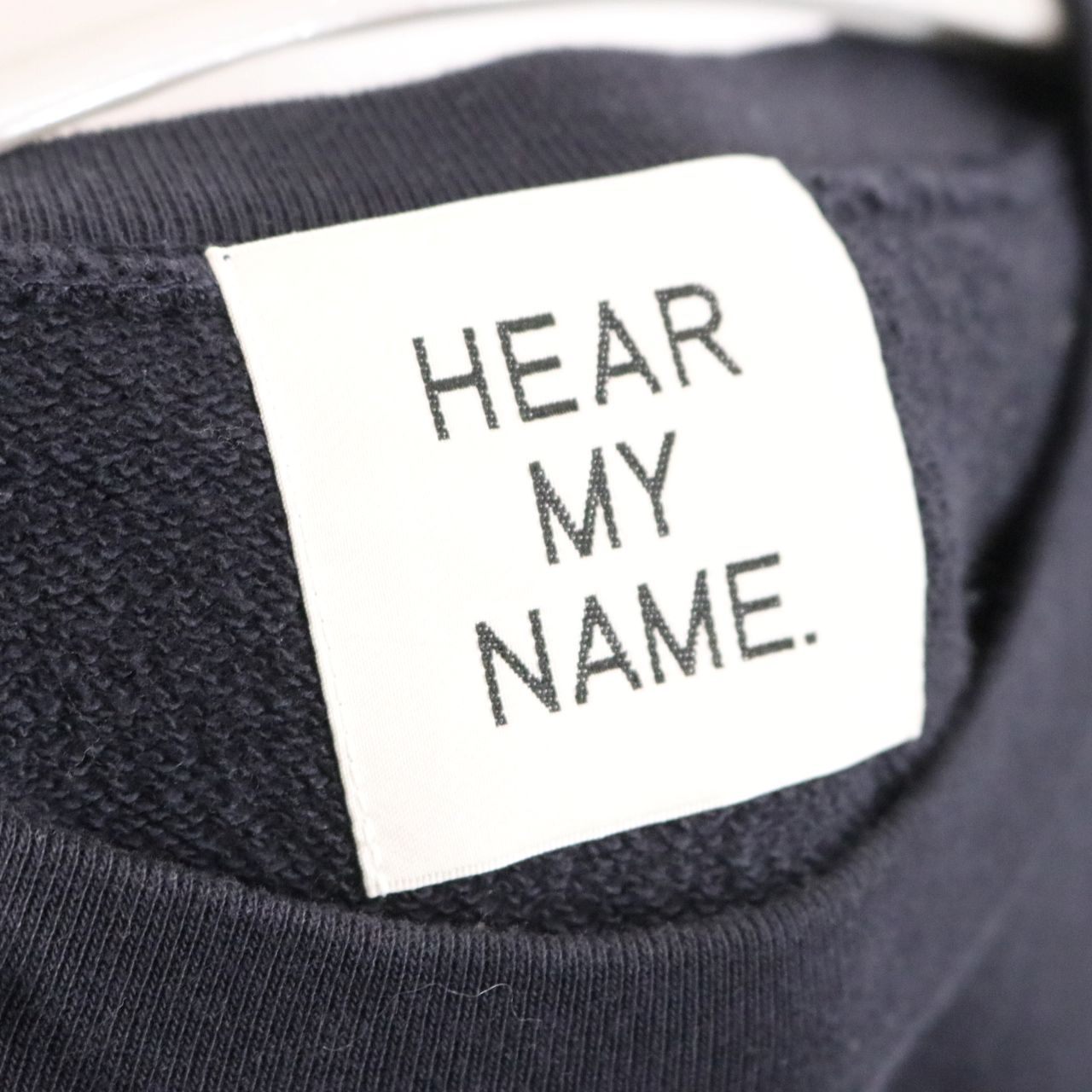 HEAR MY NAME(ヒア マイネーム)23AW sweatshirt