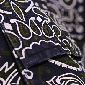 sacai 23SS | Bandana Print Shirt "Navy" (23-03153M)