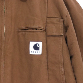 sacai × Carhartt WIP 25FW | Duck Jacket "Brown" (25-00990S)