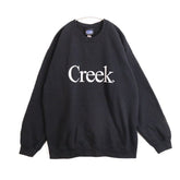 Creek(クリーク)Logo sweat shirt