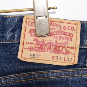 Levi's 08s | 550 Relaxed Fit Denim Pants "Blue"