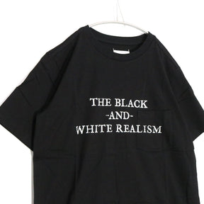 TAKAHIROMIYASHITATheSoloist.(タカヒロミヤシタザソロイスト) 25aw THE BLACK AND WHITE REALISM. S/S TEE