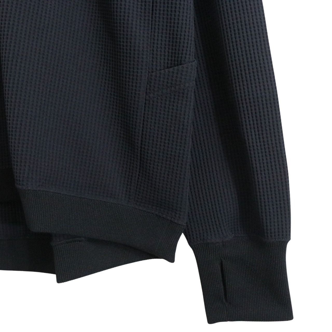 narifuri (ナリフリ)Multi Waffle Crew Neck Sweatshirt