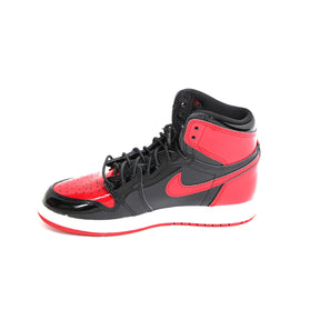 NIKE KIDS 22.5cm スニーカー Nike GS Air Jordan 1 High OG Patent Bred