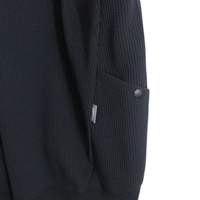 narifuri (ナリフリ)Multi Waffle Crew Neck Sweatshirt