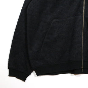 THE NORTH FACE PURPLE LABEL 25AW | POLARTEC Wool Fleece Sweater Jacket "Black" (N25FA051)