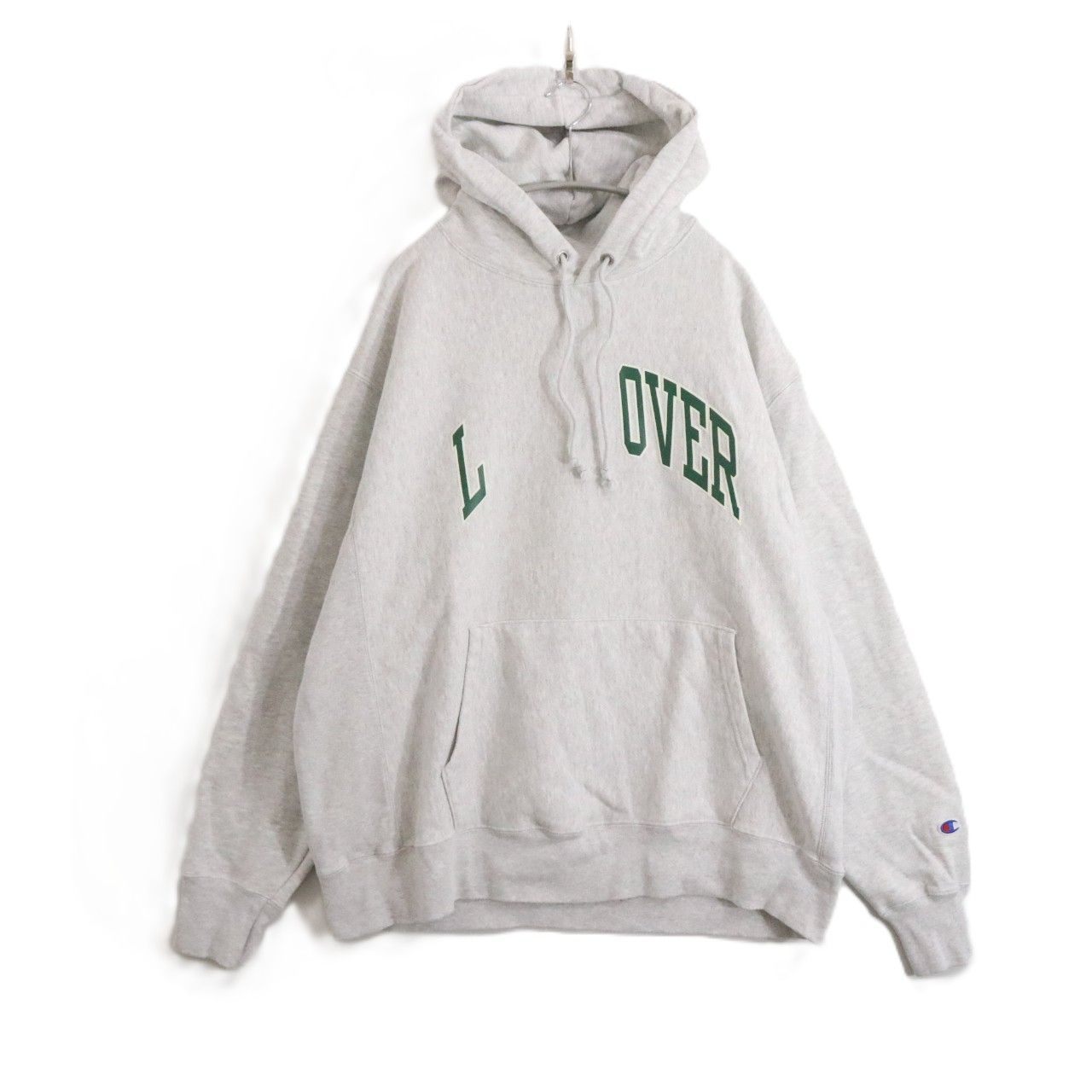 NOTHIN’ SPECIAL(ナッシンスペシャル) LOVER ARCH PULLOVER ASH Champion body