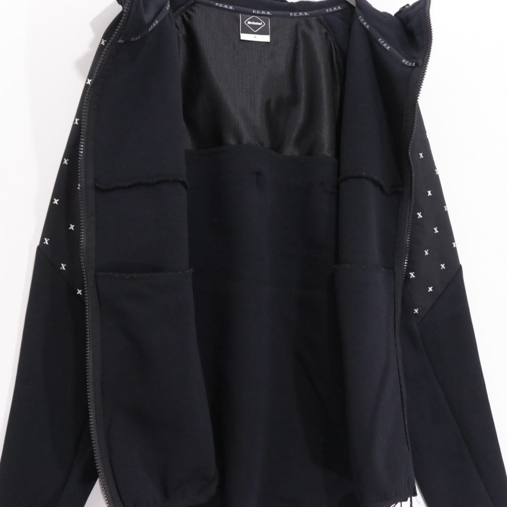 F.C.Real Bristol 21SS | GOD SELECTION XXX Training Ventilation Hoodie "Black" (FCRB-210116)