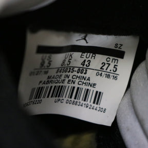NIKE 2016 | Air Jordan 5 Retro OG "Black Metallic" (845035-003)
