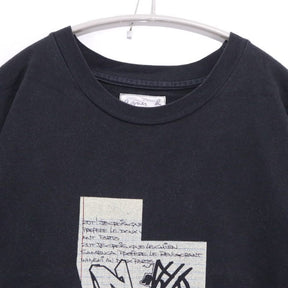 agnes b. | "ZOT" Graphic T-Shirt "Black"