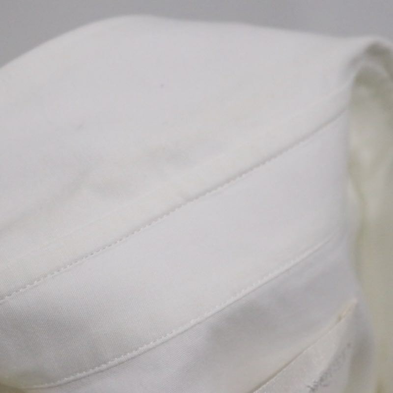 ALEXANDER MCQUEEN 13SS | S/S Button Down Shirt "Back Strap Detail" (White/)