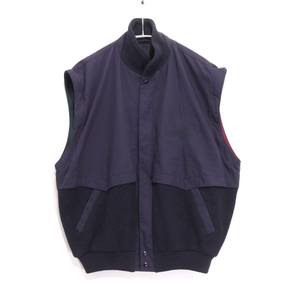 JUPITER style by SPORT DRESS 80s 90s | 2WAY Convertible Zip-Up Jacket "Navy"