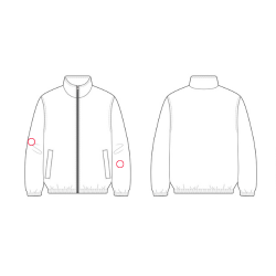 hoover 24AW | WAKE. SAPPORO Exclusive nylon avs jacket "Gray"