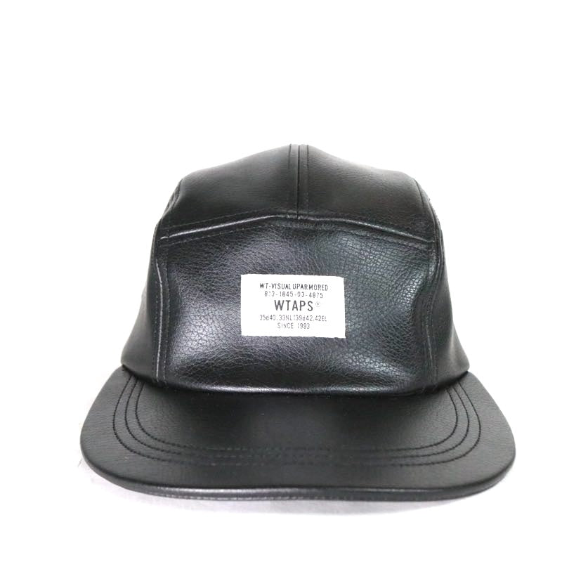 WTAPS 2024AW | CAP SYNTHETIC "Black" (242HCDT-HT15)