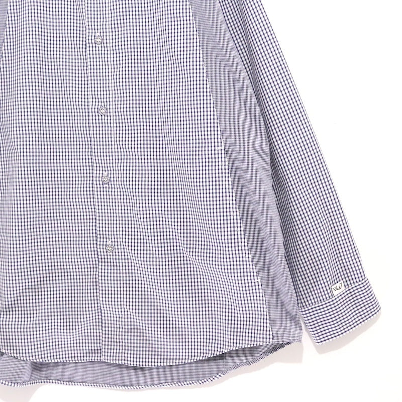 CMF OUTDOOR GARMENT 21AW | PREP L/S SHIRT CHECK "Blue/White" (CMF2102-CS03J)
