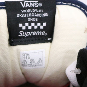 SUPREME(シュプリーム)×VANS(ヴァンズ) 23AW SKATE HALF CAB 92 LEOPARD NAVY