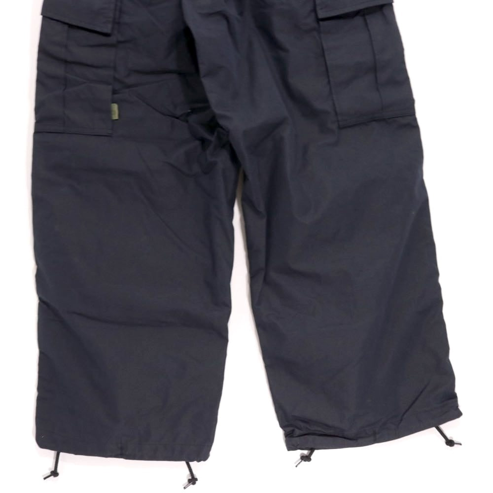 WTAPS 24AW | MILT0001 / TROUSERS / NYCO. WEATHER "Black" (242WVDT-PTM04)