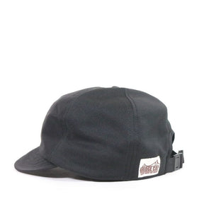 Mighty Shine | BRIDGE CAP "Black" (Cotton-Poly Hybrid)