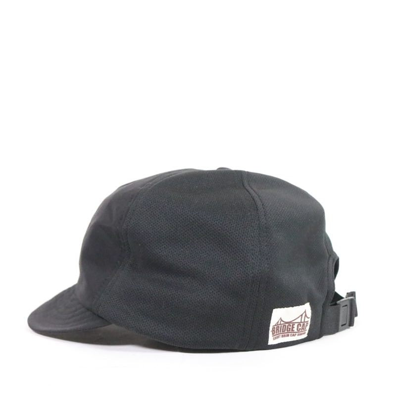 Mighty Shine | BRIDGE CAP "Black" (Cotton-Poly Hybrid)