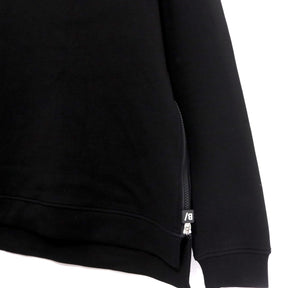 B/ | Zip Side Bonding Sweat Hoodie "Black"
