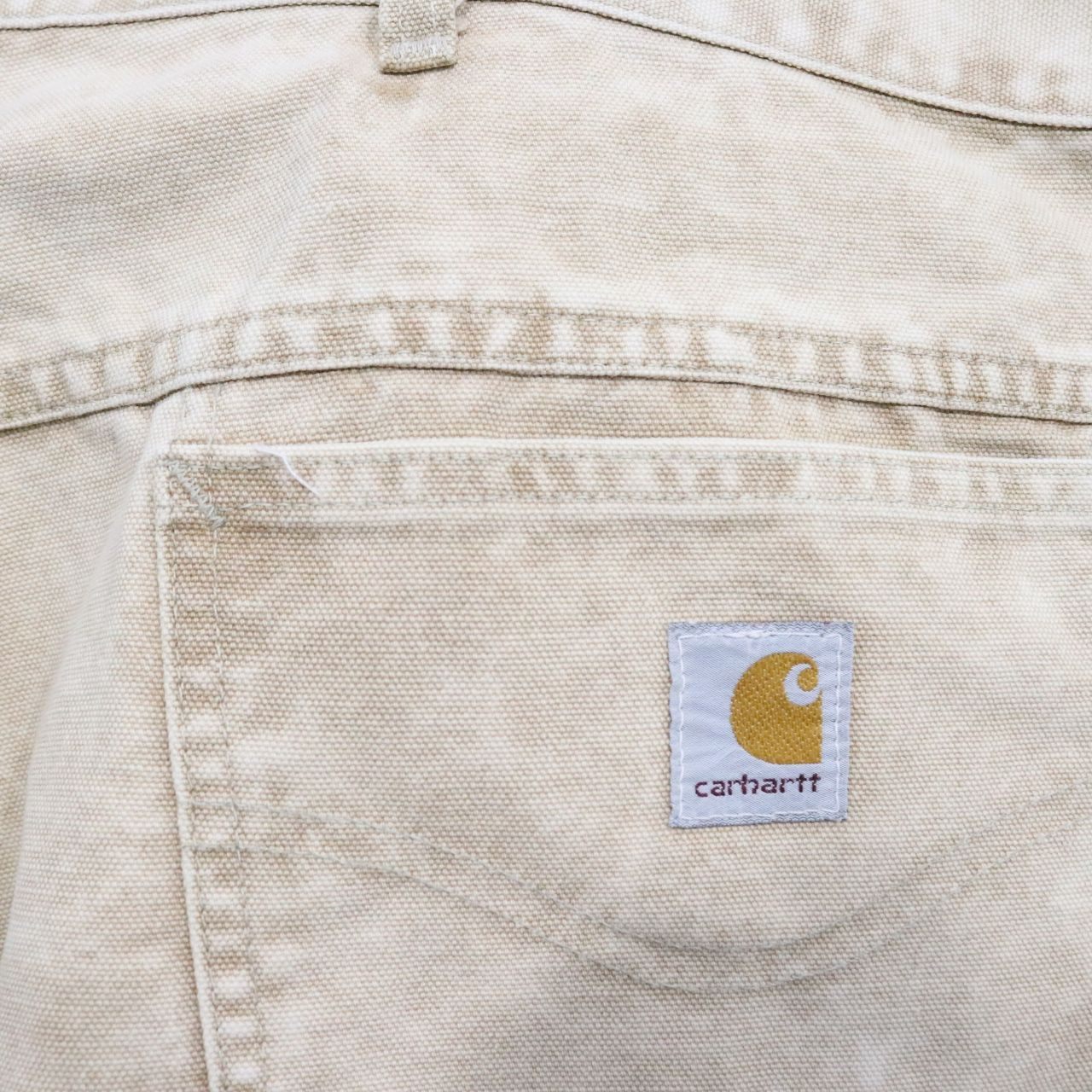 90s Carhartt カーハート Acid Wash Denim Jeans Relaxed Fit USA製