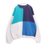Eddie Bauer 90s | Color Block Crewneck Sweatshirt "Multi"