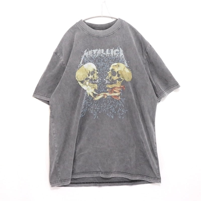 METALLICA | "Sad But True" Pushead Reprint T-Shirt ”Fade Black”