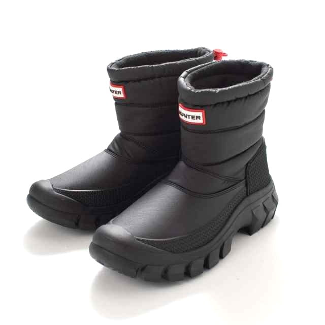HUNTER | Intrepid Insulated Short Snow Boots "Black" (WFS2108WWU)