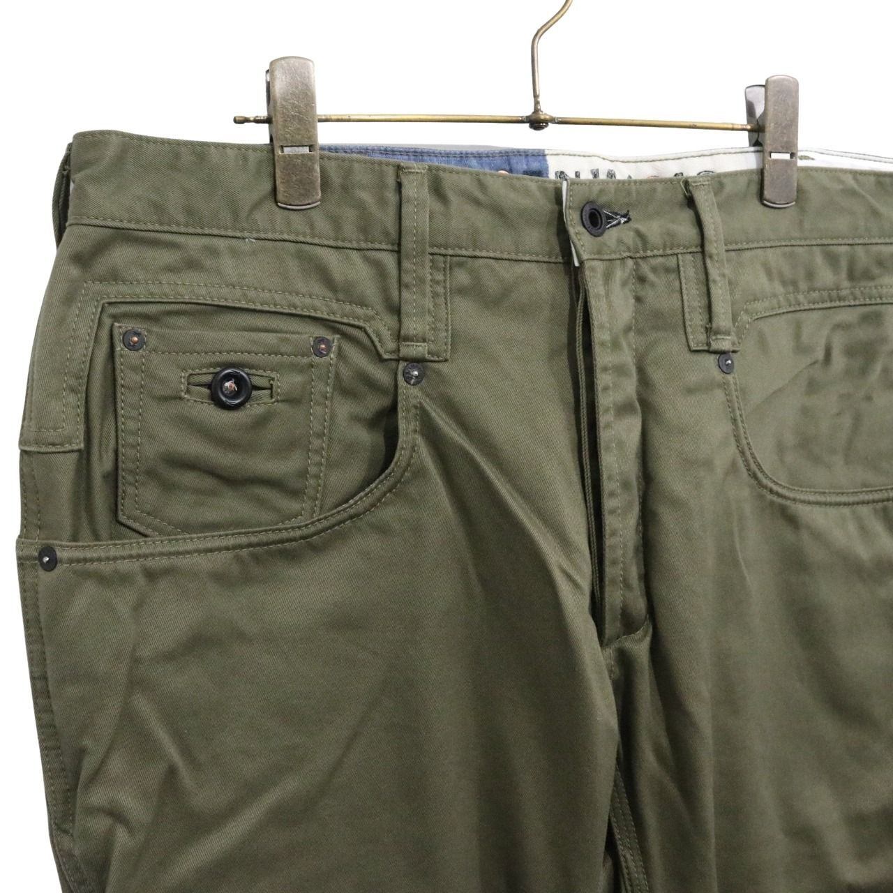 DENHAM(デンハム)×DRT(ディーアールティ)×VILLAGE DOOR(ヴィレッジドアー) 21ss CROSSBACK PANTS