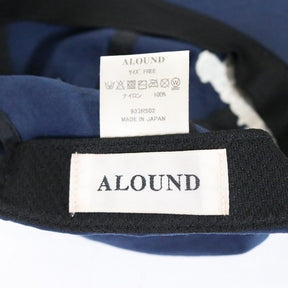 ALOUND | 6 Panel Nylon Cap "Navy/White Embroidery" (933R502)