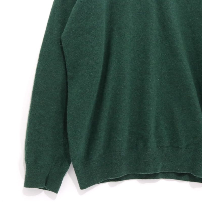Barbour 18AW | Essential V-Neck Lambswool Jumper "Forest Green" (MKN1177GN78)